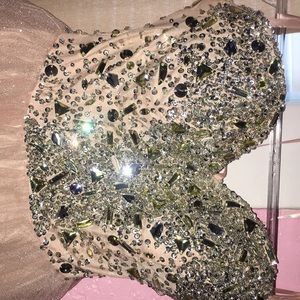 Short pink elegant dress